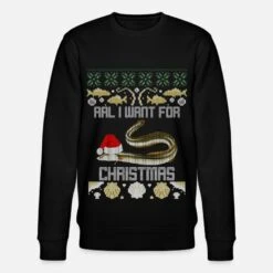 'AAL I Want For Christmas Ugly Christmas Sweater' Männer Bio Pullover | Spreadshirt -Build Your Brand || James & Nicholson || B&C aal i want for christmas ugly christmas sweater maenner bio pullover 2