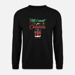 'ALL I WANT FOR CHRISTMAS IS YOU' Unisex Pullover | Spreadshirt 15 'ALL I WANT FOR CHRISTMAS IS YOU' Unisex Pullover | Spreadshirt -Build Your Brand || James & Nicholson || B&C all i want for christmas is you unisex pullover 6