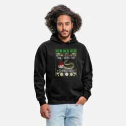 'Angler Weihnachtsmotiv Mit Aal Ugly Christmas' Unisex Hoodie | Spreadshirt