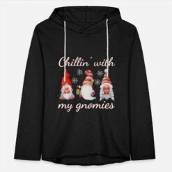 'Chillin Mit Meinen Gnomies - Christmas Gnomes' Unisex Kapuzen-Sweatshirt | Spreadshirt -Build Your Brand || James & Nicholson || B&C chillin mit meinen gnomies christmas gnomes unisex kapuzen sweatshirt 6