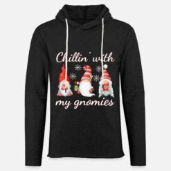 'Chillin Mit Meinen Gnomies - Christmas Gnomes' Unisex Kapuzen-Sweatshirt | Spreadshirt -Build Your Brand || James & Nicholson || B&C chillin mit meinen gnomies christmas gnomes unisex kapuzen sweatshirt 8