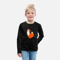 'Christmas Fox' Kinder Premium Langarmshirt | Spreadshirt 11 'Christmas Fox' Kinder Premium Langarmshirt | Spreadshirt -Build Your Brand || James & Nicholson || B&C christmas fox kinder premium langarmshirt 2