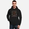 'Christmas Gym, Christmas Gym Fröhliche Liftmas,' Unisex Bio Hoodie | Spreadshirt -Build Your Brand || James & Nicholson || B&C christmas gym christmas gym froehliche liftmas unisex bio hoodie