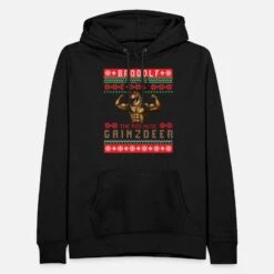 'Christmas Gym, Christmas Gym Gainzdeer,' Frauen Hoodie | Spreadshirt -Build Your Brand || James & Nicholson || B&C christmas gym christmas gym gainzdeer frauen hoodie 2