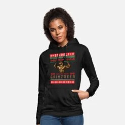 'Christmas Gym, Christmas Gym Gainzdeer,' Frauen Hoodie | Spreadshirt