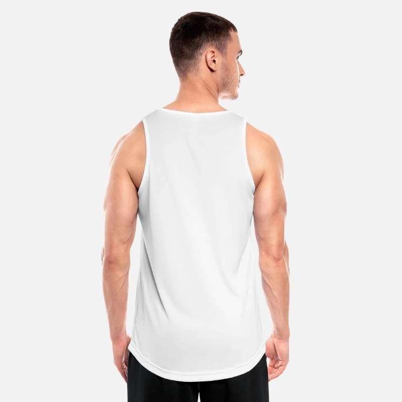 'Christmas Penguin Family' Männer Sport Tanktop | Spreadshirt 4 'Christmas Penguin Family' Männer Sport Tanktop | Spreadshirt – Bild 2