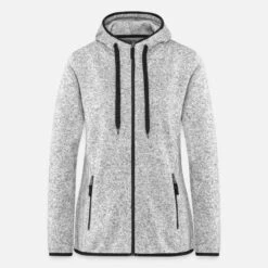 Stedman 'Christmas Schneemann' Frauen Fleece Kapuzenjacke | Spreadshirt -Build Your Brand || James & Nicholson || B&C christmas schneemann frauen fleece kapuzenjacke 4