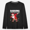 'Dabbing Santa Claus Christmas Kids Boys Dab Xmas' Kinder Premium Langarmshirt | Spreadshirt -Build Your Brand || James & Nicholson || B&C dabbing santa claus christmas kids boys dab xmas kinder premium langarmshirt