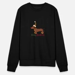 'Dackel, Dachshund, Weihnachten, X-Mas, Christmas' Unisex Pullover | Spreadshirt -Build Your Brand || James & Nicholson || B&C dackel dachshund weihnachten x mas christmas unisex pullover 4