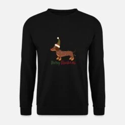 'Dackel, Dachshund, Weihnachten, X-Mas, Christmas' Unisex Pullover | Spreadshirt -Build Your Brand || James & Nicholson || B&C dackel dachshund weihnachten x mas christmas unisex pullover 6