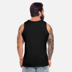 'Driving Home For Christmas' Männer Premium Tanktop | Spreadshirt -Build Your Brand || James & Nicholson || B&C driving home for christmas maenner premium tanktop 3