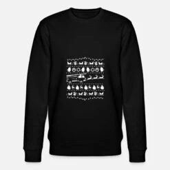 'Feuerwehrauto Feuerwehrmann Shirt Ugly Christmas' Männer Bio Pullover | Spreadshirt -Build Your Brand || James & Nicholson || B&C feuerwehrauto feuerwehrmann shirt ugly christmas maenner bio pullover 3