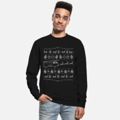 'Feuerwehrauto Feuerwehrmann Shirt Ugly Christmas' Unisex Pullover | Spreadshirt