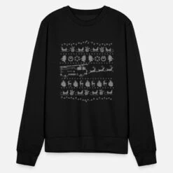 'Feuerwehrauto Feuerwehrmann Shirt Ugly Christmas' Unisex Pullover | Spreadshirt -Build Your Brand || James & Nicholson || B&C feuerwehrauto feuerwehrmann shirt ugly christmas unisex pullover 4