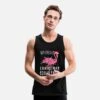'Flamingo Christmas Schlafshirt' Männer Premium Tanktop | Spreadshirt -Build Your Brand || James & Nicholson || B&C flamingo christmas schlafshirt maenner premium tanktop