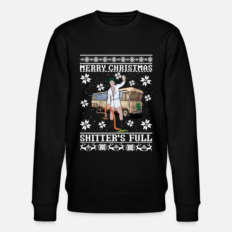 'Frohe Weihnachten Shitters Full Ugly Christmas' Männer Bio Pullover | Spreadshirt 3 'Frohe Weihnachten Shitters Full Ugly Christmas' Männer Bio Pullover | Spreadshirt