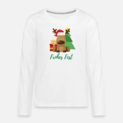 'Frohes Fest-Weihnachten-Christmas-Rentier Tshirt' Teenager Premium Langarmshirt | Spreadshirt 7 'Frohes Fest-Weihnachten-Christmas-Rentier Tshirt' Teenager Premium Langarmshirt | Spreadshirt -Build Your Brand || James & Nicholson || B&C frohes fest weihnachten christmas rentier tshirt teenager premium langarmshirt 2