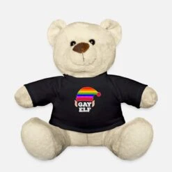 'Gay Elf LGBT Weihnachten Christmas' Teddybär | Spreadshirt