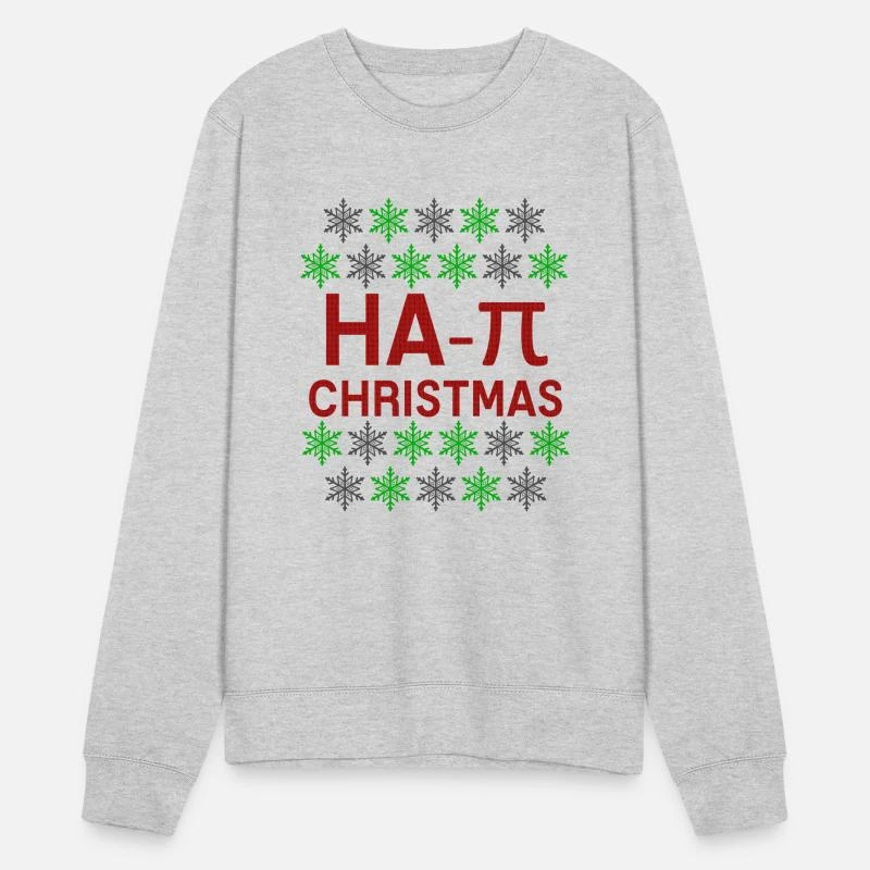 'Ha Pi Christmas Mathe Witz Weihnachten Lehrer' Unisex Pullover | Spreadshirt 7 'Ha Pi Christmas Mathe Witz Weihnachten Lehrer' Unisex Pullover | Spreadshirt – Bild 5