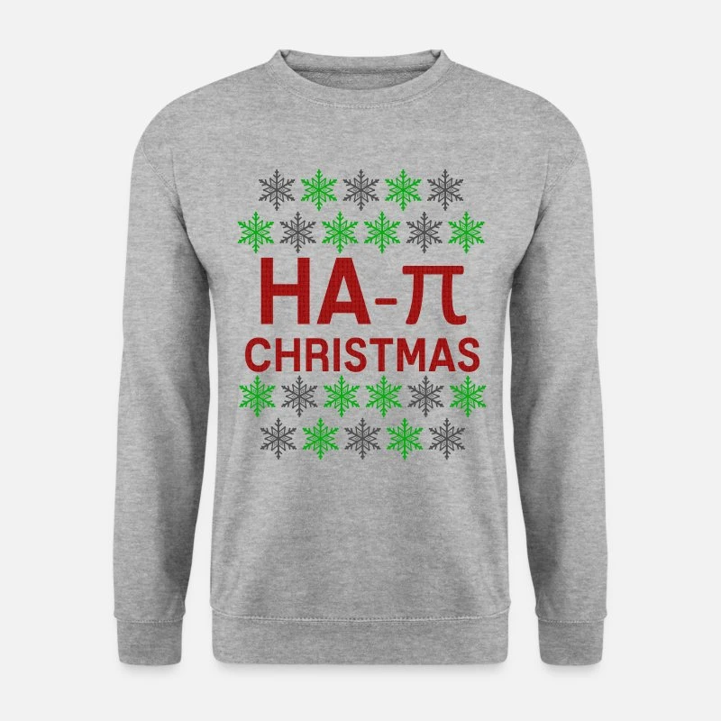'Ha Pi Christmas Mathe Witz Weihnachten Lehrer' Unisex Pullover | Spreadshirt 9 'Ha Pi Christmas Mathe Witz Weihnachten Lehrer' Unisex Pullover | Spreadshirt – Bild 7