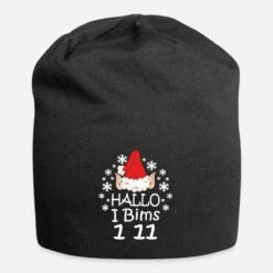 Build Your Brand 'Hallo I Bims 1 11 Christmas Elf Weihnachtsmann' Beanie | Spreadshirt