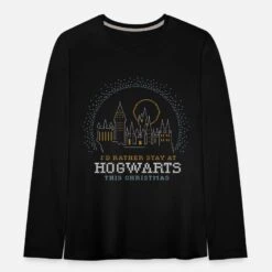 'Harry Potter Hogwarts Christmas' Teenager Premium Langarmshirt | Spreadshirt