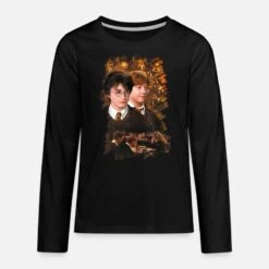 'Harry Potter Ugly Christmas Harry & Ron' Teenager Premium Langarmshirt | Spreadshirt -Build Your Brand || James & Nicholson || B&C harry potter ugly christmas harry ron teenager premium langarmshirt 2