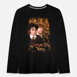 'Harry Potter Ugly Christmas Harry & Ron' Teenager Premium Langarmshirt | Spreadshirt