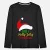 'Have A Holly Holly Christmas' Kinder Premium Langarmshirt | Spreadshirt -Build Your Brand || James & Nicholson || B&C have a holly holly christmas kinder premium langarmshirt