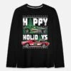 'Hot Wheels Weihnachten Ugly Christmas Holidays' Teenager Premium Langarmshirt | Spreadshirt -Build Your Brand || James & Nicholson || B&C hot wheels weihnachten ugly christmas holidays teenager premium langarmshirt