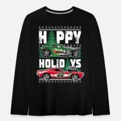 'Hot Wheels Weihnachten Ugly Christmas Holidays' Teenager Premium Langarmshirt | Spreadshirt