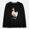 'Huhn Weihnachten Christmas' Teenager Premium Langarmshirt | Spreadshirt -Build Your Brand || James & Nicholson || B&C huhn weihnachten christmas teenager premium langarmshirt