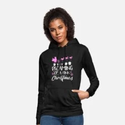 'I Am Dreaming Of A Pink Christmas - Flamingo' Frauen Hoodie | Spreadshirt