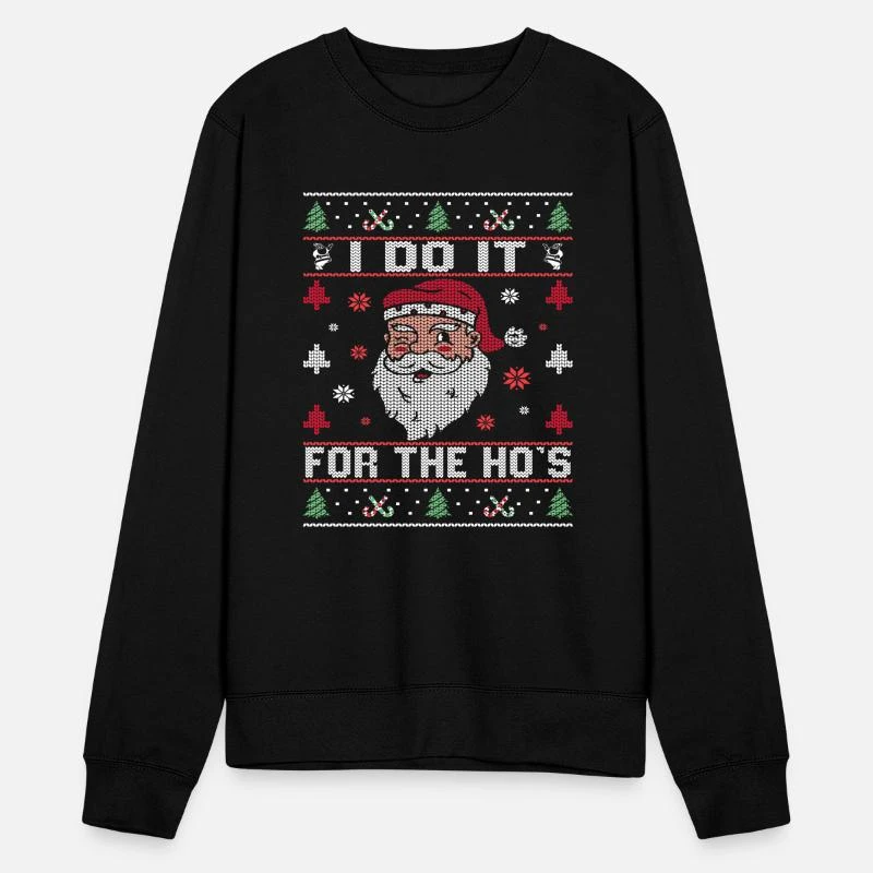 'I Do It Fo The Hos Christmas Sweater' Unisex Pullover | Spreadshirt 7 'I Do It Fo The Hos Christmas Sweater' Unisex Pullover | Spreadshirt – Bild 5
