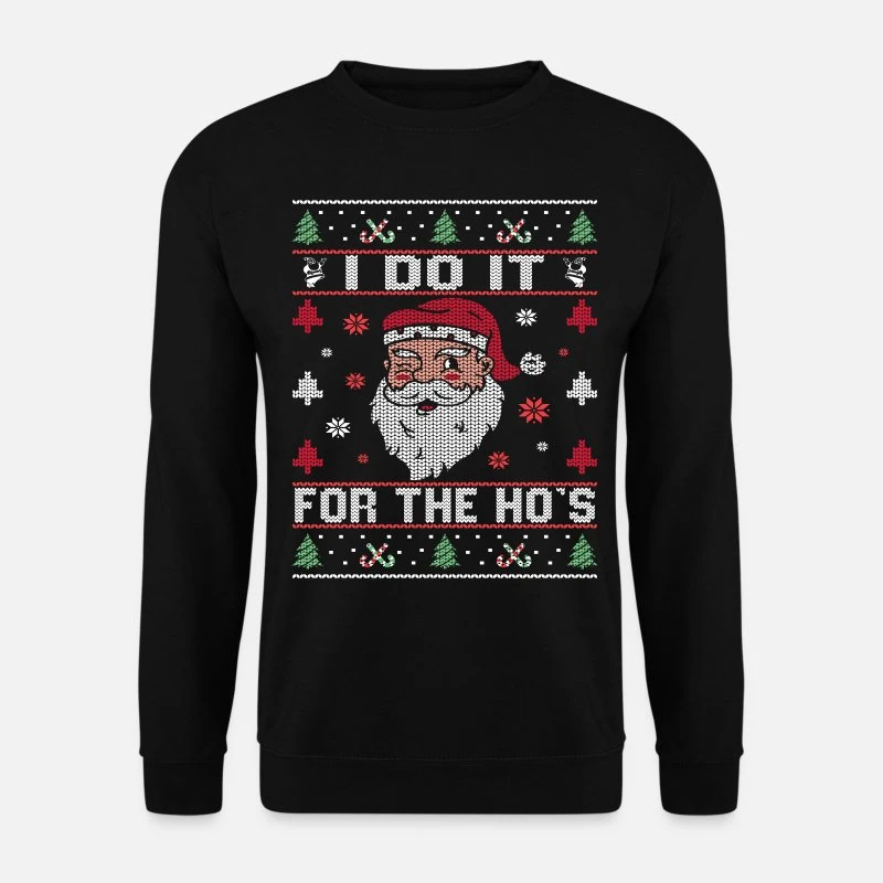 'I Do It Fo The Hos Christmas Sweater' Unisex Pullover | Spreadshirt 9 'I Do It Fo The Hos Christmas Sweater' Unisex Pullover | Spreadshirt – Bild 7