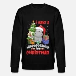 'I Want A Hippopotamus For Christmas Funny' Männer Bio Pullover | Spreadshirt 10 'I Want A Hippopotamus For Christmas Funny' Männer Bio Pullover | Spreadshirt -Build Your Brand || James & Nicholson || B&C i want a hippopotamus for christmas funny maenner bio pullover 3