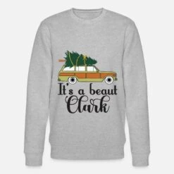 'It's A Beaut Clark Griswold Family Christmas Tree' Männer Bio Pullover | Spreadshirt -Build Your Brand || James & Nicholson || B&C its a beaut clark griswold family christmas tree maenner bio pullover 2