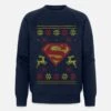 'Justice League Superman Logo Ugly Christmas' Männer Bio Pullover | Spreadshirt 1 'Justice League Superman Logo Ugly Christmas' Männer Bio Pullover | Spreadshirt -Build Your Brand || James & Nicholson || B&C justice league superman logo ugly christmas maenner bio pullover