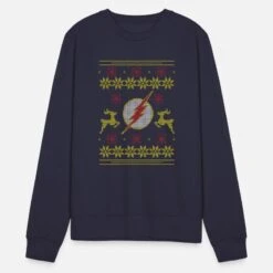 'Justice League The Flash Logo Ugly Christmas' Unisex Pullover | Spreadshirt 13 'Justice League The Flash Logo Ugly Christmas' Unisex Pullover | Spreadshirt -Build Your Brand || James & Nicholson || B&C justice league the flash logo ugly christmas unisex pullover 4