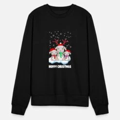 'Kaninchen Weihnachten Hoppy Christmas Hasen' Unisex Pullover | Spreadshirt -Build Your Brand || James & Nicholson || B&C kaninchen weihnachten hoppy christmas hasen unisex pullover 4