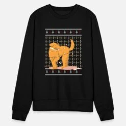 'Lustiger Ugly Christmas Sweater Mit Einem Hund' Unisex Pullover | Spreadshirt -Build Your Brand || James & Nicholson || B&C lustiger ugly christmas sweater mit einem hund unisex pullover 4