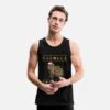 'Lustiges Wasserschwein Capybara Ugly Christmas' Männer Premium Tanktop | Spreadshirt
