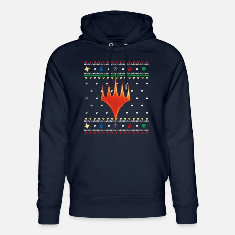 'Magic: The Gathering Symbole Ugly Christmas Design' Unisex Bio Hoodie | Spreadshirt 11 'Magic: The Gathering Symbole Ugly Christmas Design' Unisex Bio Hoodie | Spreadshirt – Bild 9