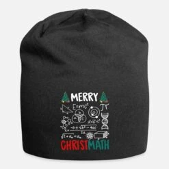 Build Your Brand 'Math Christmas Teacher Merry Christmath Pajamas' Beanie | Spreadshirt