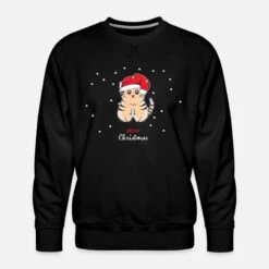 'Meowy Christmas Orange Katze Santa Geschenk' Männer Premium Pullover | Spreadshirt 6 'Meowy Christmas Orange Katze Santa Geschenk' Männer Premium Pullover | Spreadshirt -Build Your Brand || James & Nicholson || B&C meowy christmas orange katze santa geschenk maenner premium pullover 2