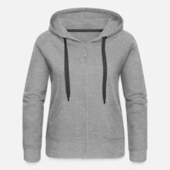 'Merrier Christmas' Frauen Premium Kapuzenjacke | Spreadshirt -Build Your Brand || James & Nicholson || B&C merrier christmas frauen premium kapuzenjacke 6