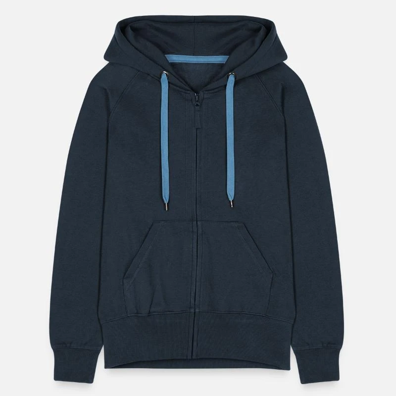 'Merry Christmas - Retro Schriftzug' Frauen Premium Kapuzenjacke | Spreadshirt 7 'Merry Christmas - Retro Schriftzug' Frauen Premium Kapuzenjacke | Spreadshirt – Bild 5