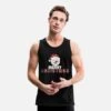 'Merry Christmas Schneemann Red Plaid' Männer Premium Tanktop | Spreadshirt -Build Your Brand || James & Nicholson || B&C merry christmas schneemann red plaid maenner premium tanktop