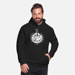 'Merry Christmas' Unisex Bio Hoodie | Spreadshirt -Build Your Brand || James & Nicholson || B&C merry christmas unisex bio hoodie 4