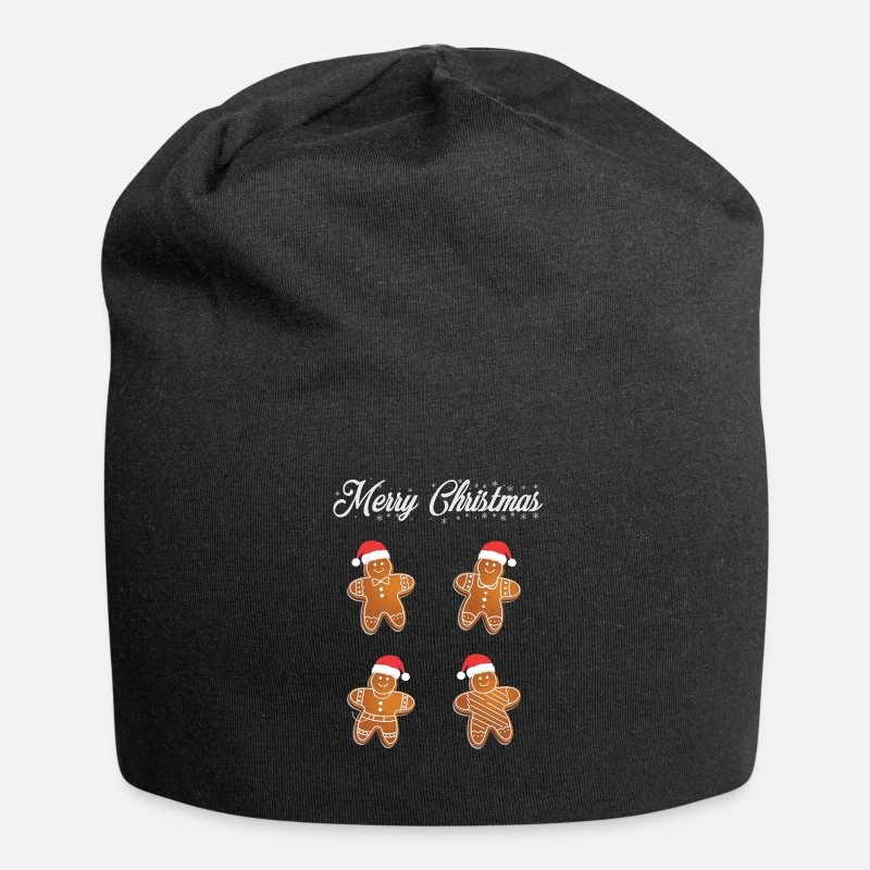 Build Your Brand 'Merry Christmas Weihnachtslebkuchenmänner' Beanie | Spreadshirt 4 Build Your Brand 'Merry Christmas Weihnachtslebkuchenmänner' Beanie | Spreadshirt – Bild 2